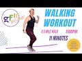 11minutes walking workout  half mile  beginner friendly