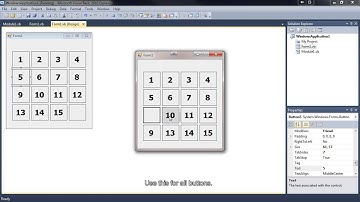 15  Shuffle Game   Tutorial VB 2010