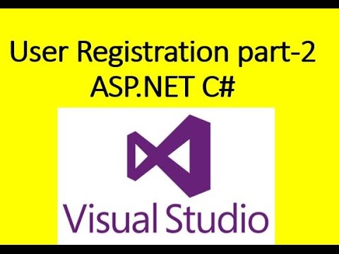 ASP NET Register user, Mail Confirmation, Login Sucess part 2