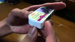 [ミニ動画]1分でイオンのミントタブレットを開封する。