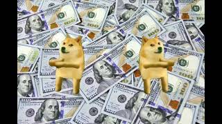 1 Hour Doge Dancing With Thousands Dollars USA / 1 Час Собачки Танцуют С Тысячами Долларов США