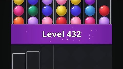 Color Bubble - Ball Sort Puz (Level 432)