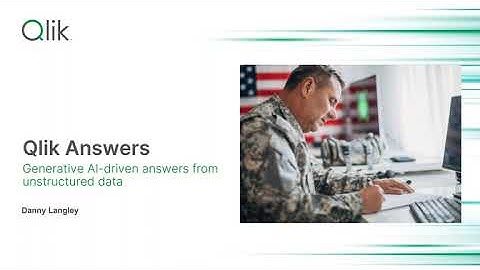 Introducing Qlik Answers to the US government