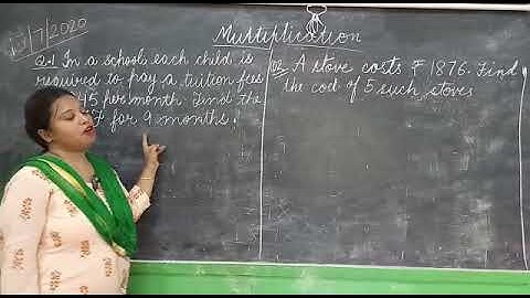 Multiplication Word Problems, Class-3