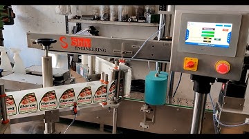 FRONT BACK DOUBLE SIDE LABELLING MACHINE | SHIV ENGINEERING, INDIA.