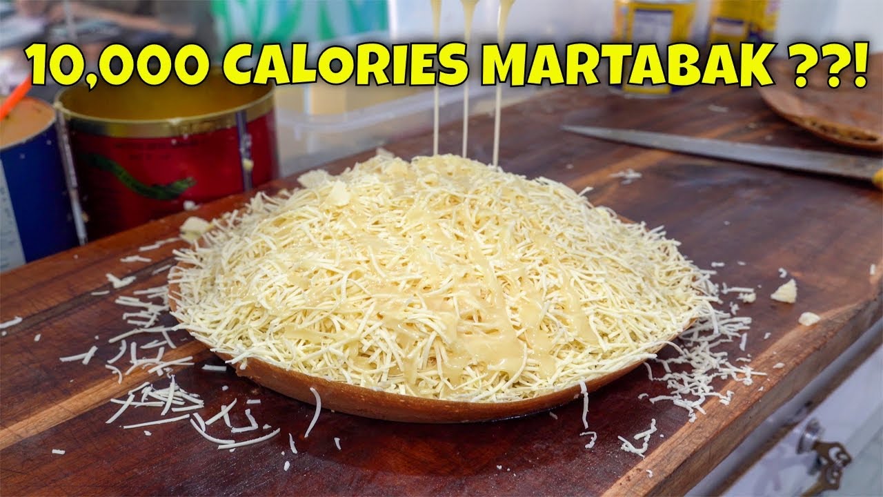Massive Mountain of Cheese Martabak | Martabak Sultan Pecenongan 78 | Indonesian Street Food