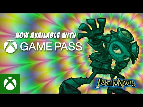 Psychonauts- Now Available with Xbox Game Pass