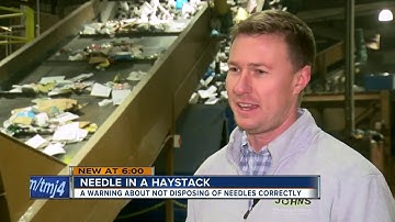 Trash or recycle? Here is how to properly dispose of medical sharps