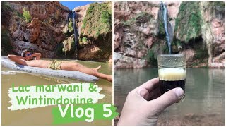 Vlog 5 # Lac marwani & Wintimdouine  مغارة وين تمدوين  منظر واعر فوق السحاب