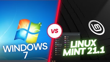 Windows 7 VS Linux Mint 21.1 (RAM Consumption)