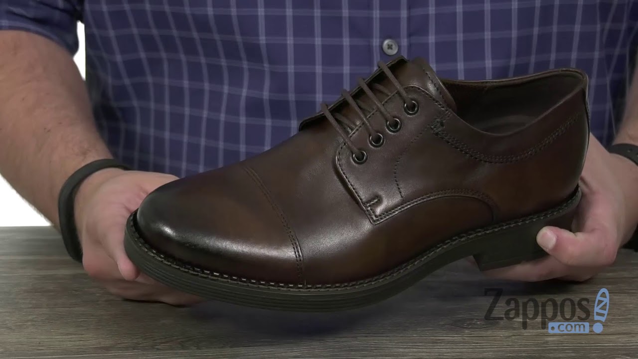 ecco newcastle cap toe