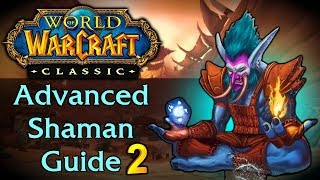 Classic WoW Advanced Shaman Guide 2 of 2 (Stats, Weapons Buffs, Spell Coefficients, Totems)