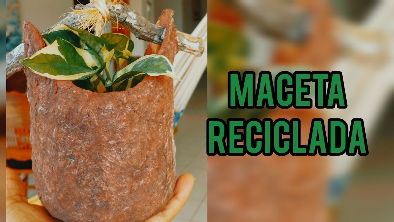 Con masa de cartones de huevos hice algo increible❤️💚❤️