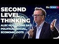 Alec hogg joining sas political social economic dots with second level thinking