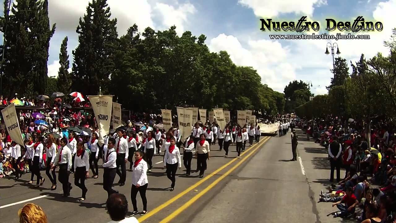 DESFILE DEL 30 DE SEPTIEMBRE EN MORELIA - YouTube
