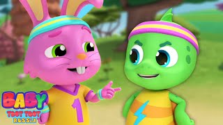 Черепаха и заяц лучший русский рассказ и мультфильм видео для детей
