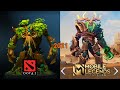 Dota 2 vs Mobile Legends Bang Bang 2021 | Dota 2 vs MLBB