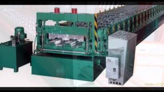 high speed floor deck roll forming machine