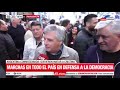 El intendente de Pascanas Filliponi en la movilización de apoyo a Cristina Kirchner en Córdoba