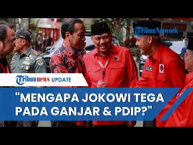 PAN u0026 Golkar Dukung Prabowo, Pengamat Politik: Mengapa Jokowi TEGA Tinggalkan Ganjar dan PDIP? class=
