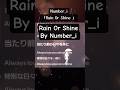 #number_i  「Rain Or Shine 」 #japanesemusic #wme #ナンバーアイ #jpop #kc #sho #jin  @Number_i_official