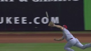 Heisey replaces contact, makes great catch