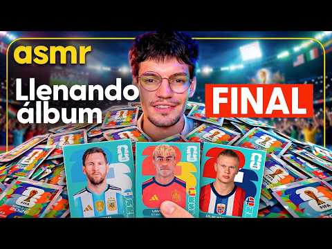 ASMR PARA DORMIR LLENANDO <strong>EL</strong> ÁLBUM PANINI MUNDIAL 2026 PARTE 3 FINAL <strong>CON</strong> SUSURROS