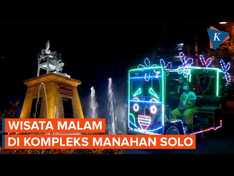Wisata Malam di Kompleks Stadion Manahan Solo