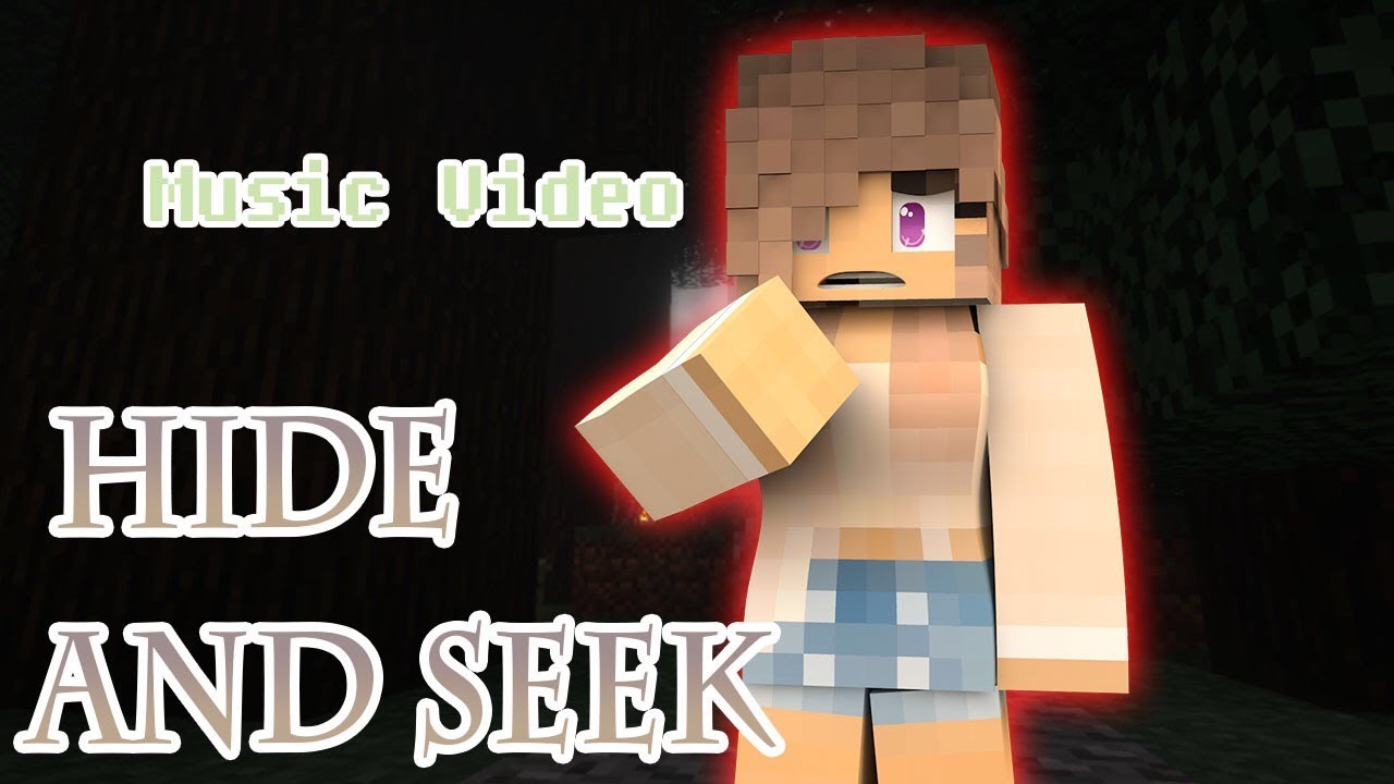 Hide And Seek Minecraft Music Video Lizz Robinett Youtube - hide and seek music video roblox