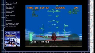 Aerowings 2: Airstrike Review | Sega Dreamcast A-Z Review Series #5 |