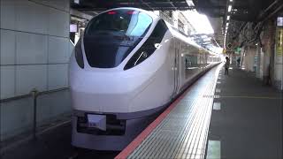 E657系K6編成　日暮里駅低速通過