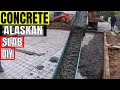 Installing a Monolithic Concrete slab start to finish for beginners