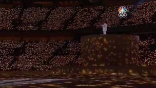 kd lang - Hallelujah at the 2010 Vancouver Winter Olympics Opening Ceremony (BC Place Stadium)