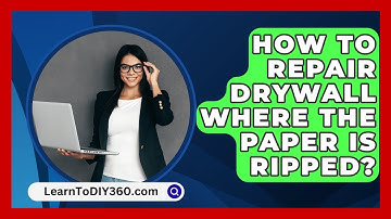 How To Repair Drywall Where The Paper Is Ripped? - LearnToDIY360.com