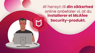 Sådan installerer du McAfee Security - DA