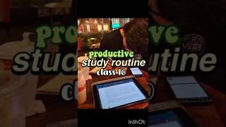 productive study routine🌷✨Study with me 🔥as an *ICSE 10th grader*🔥 #motivation#study#ytshorts#motive