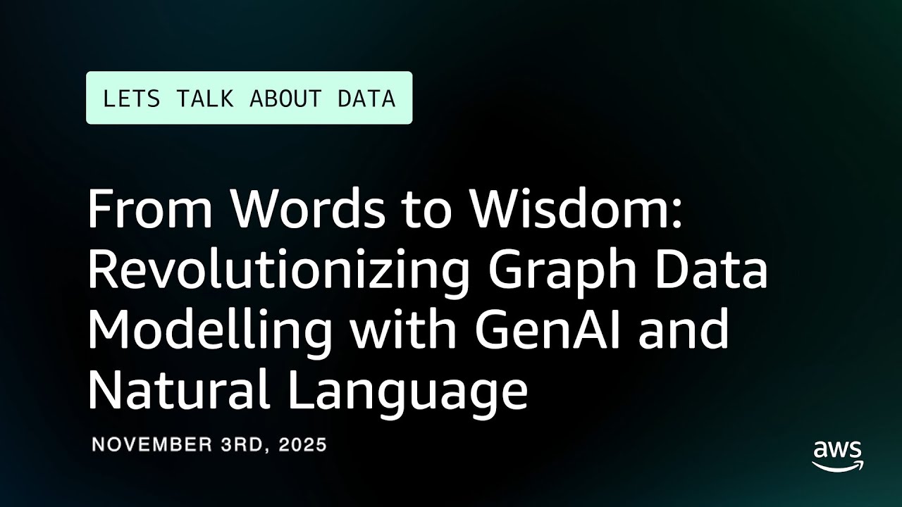 From Words to Wisdom: Revolutionizing Graph Data Modelling with GenAI and Natural Language“