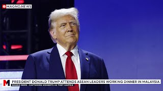 🇺🇸|🇲🇾 President Donald Trump attends ASEAN-United States Summit in Kuala Lumpur, Malaysia