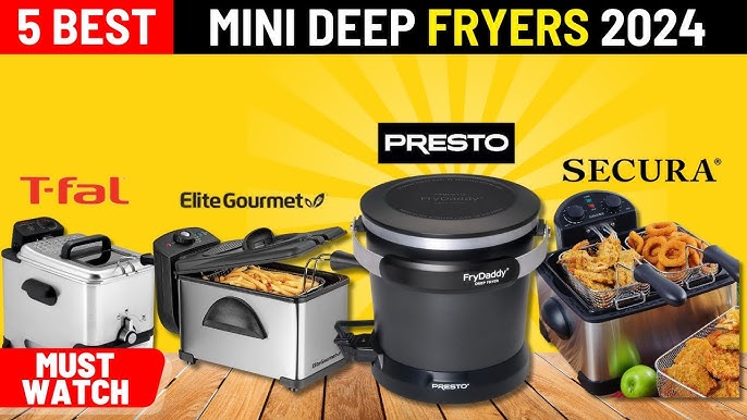 ✓TOP 7 BEST Small Deep Fryers 