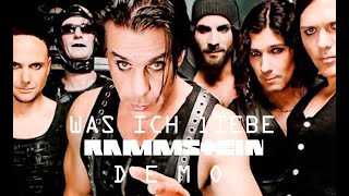 Rammstein - Was Ich Liebe // DEMO (Sub) chords