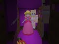Door Leads To Barbie and Princess Peaches , Grimace and Skibidi Toilet 💙🤩 #shorts #minecraft