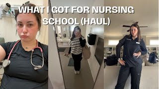 What I Got For Nursing School (Haul)