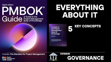 GOVERNANCE DOMAIN - 5 - PMBOK 8th Ed -  Key Concepts