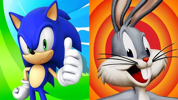 Sonic Dash VS Looney Tunes Dash Android Gameplay
