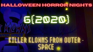 Killer Klowns From Outer - Space | HHN 6 (2020) | Universal Studios ROBLOX
