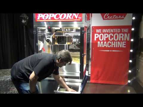 How To Safely Pop Corn on a Cretors Theatre Style Popper