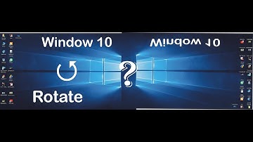 Laptop and Desktop Screen Rotation Windows 10 (Rotate Monitor 90 Degrees) ||How to rotate laptop sc