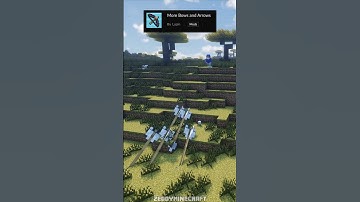 More Bows and Arrows Minecraft Mod #minecraft #minecraftmods