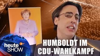 Albrecht Humboldt in der CDU-Wahlkampfzentrale