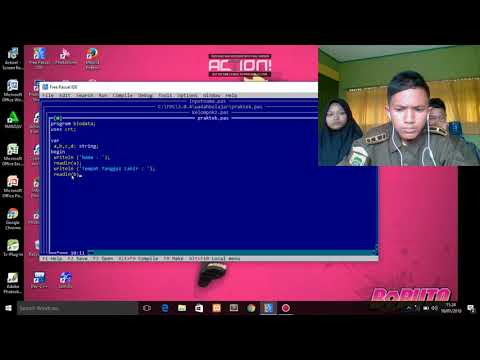 Cara Membuat Program sederhana menggunakan Free Pascal